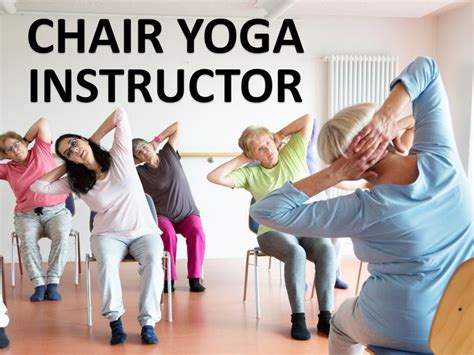 online chair yoga teacher training.